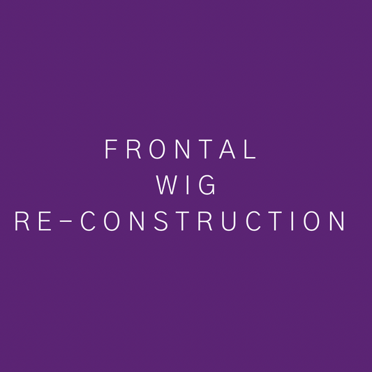 Frontal wig reconstruction